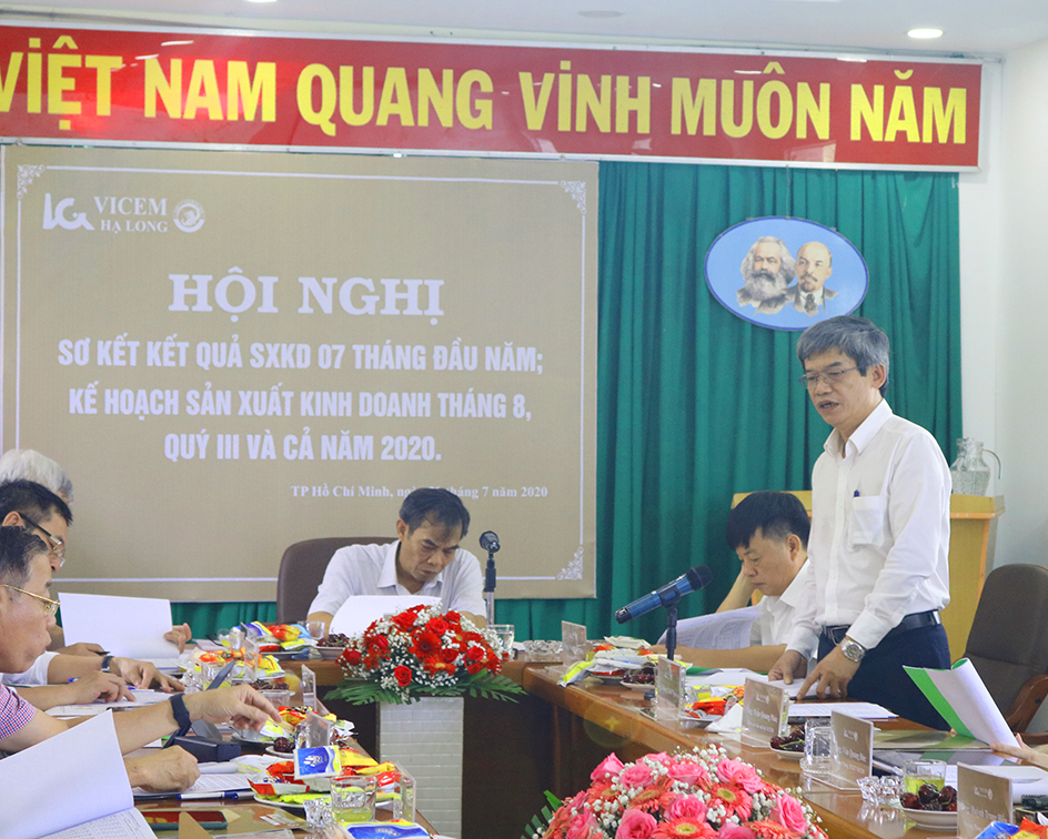 Đồng chí Hoàng Cảnh Nguyễn, Giám đốc xi măng Vicem Hạ Long